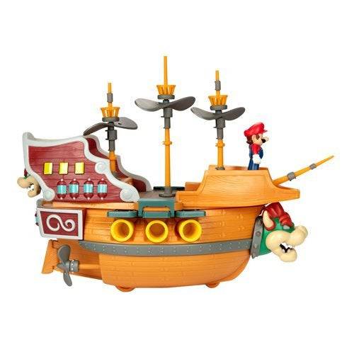 World of Nintendo Super Mario Bowser's Ship Deluxe Playset - by Jakks Pacific | Buy at ToyShnip