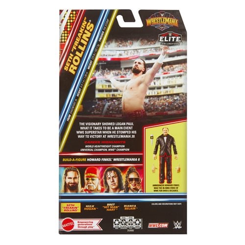 WWE 2025 WrestleMania Elite Action Figure - by Mattel | Buy at ToyShnip