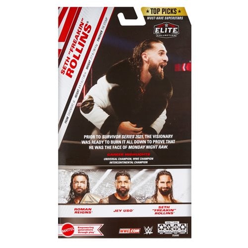 WWE Elite Top Picks 2025 Action Figure - Select Figure(s) - by Mattel