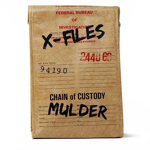 X-Files Evidence Bag Lunch Tote - by The Coop | Buy at ToyShnip