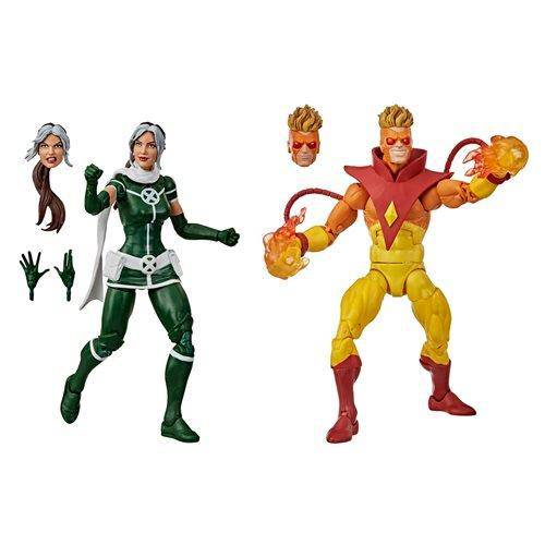 X-Men Marvel Legends Rogue and Pyro 6-Inch Action Figure 2-Pack - by Hasbro | Buy at ToyShnip
