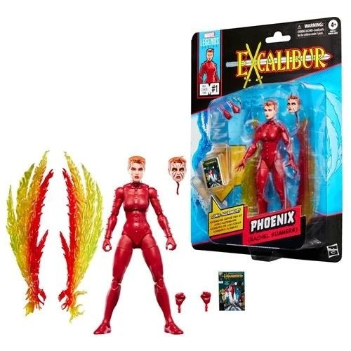 X - Men Marvel Legends Series Phoenix (Rachel Summers) Excalibur 6 - Inch Action Figure - by Hasbro