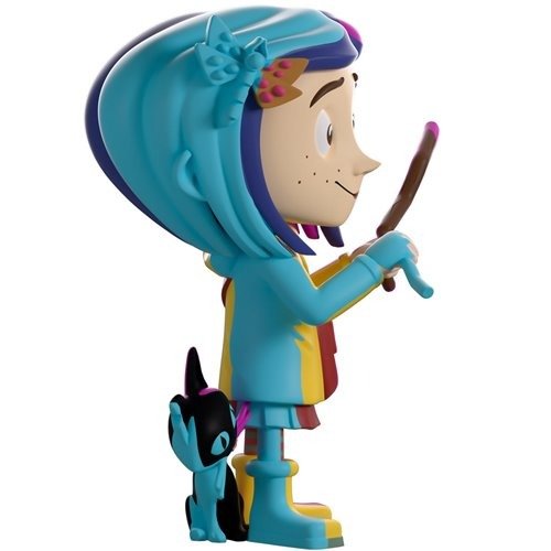 Youtooz - Coraline and the Cat Illuminated Variant Vinyl Figure 3 - Entertainment Earth Exclusive - by Youtooz