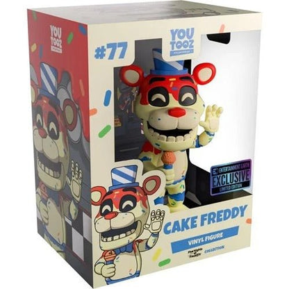 Youtooz - Five Nights at Freddy's Collection Freddy Fazbear Cake Variant Vinyl Figure 77 - Entertainment Earth Exclusive - by Youtooz