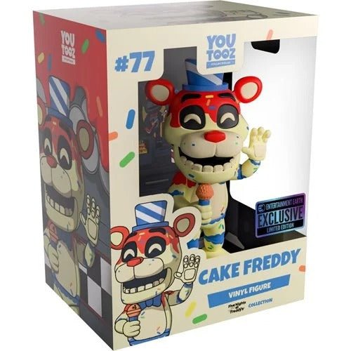 Youtooz - Five Nights at Freddy's Collection Freddy Fazbear Cake Variant Vinyl Figure 77 - Entertainment Earth Exclusive - by Youtooz