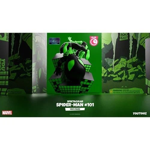 Youtooz - Marvel Comics Collection Spectacular Spider - Man 101 Glow in the Dark Vinyl Figure 36 - Entertainment Earth Exclusive - by Youtooz