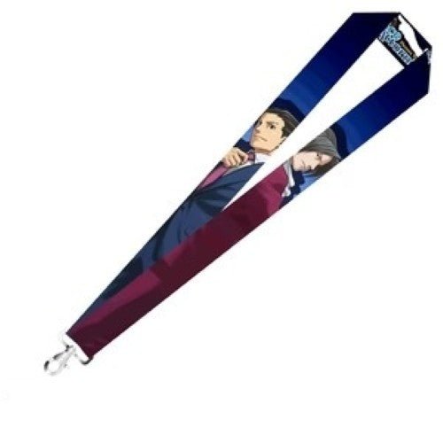 Zen Monkey: Ace Attorney - Phoenix Vs. Edgeworth Lanyard - by Zen Monkey Studios