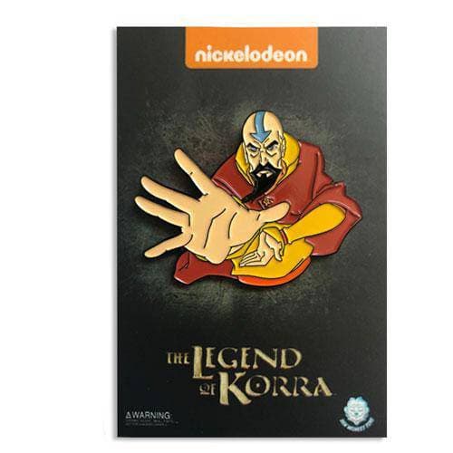 Zen Monkey: Airbending Tenzin - The Legend of Korra Enamel Pin - by Zen Monkey Studios | Buy at ToyShnip