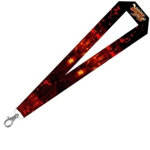Zen Monkey: Akuma - Street Fighter Lanyard - by Zen Monkey Studios