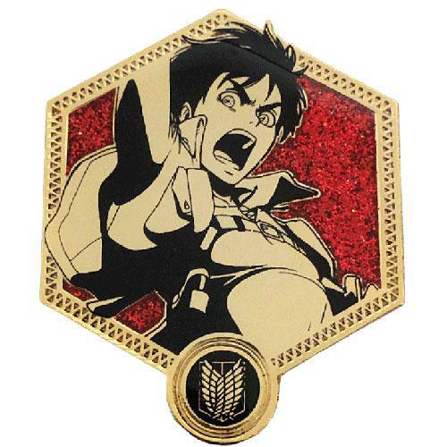 Zen Monkey Attack on Titan Golden Series - 1st Edition Enamel Pin - by Zen Monkey Studios | Buy at ToyShnip