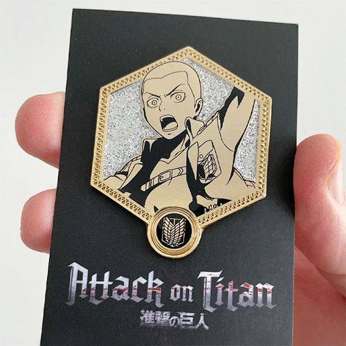 Zen Monkey Attack on Titan Golden Series - 1st Edition Enamel Pin - by Zen Monkey Studios | Buy at ToyShnip