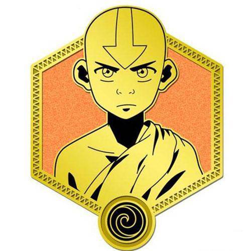 Zen Monkey - Avatar: The Last Airbender Enamel Gold Series Pin - by Zen Monkey Studios | Buy at ToyShnip