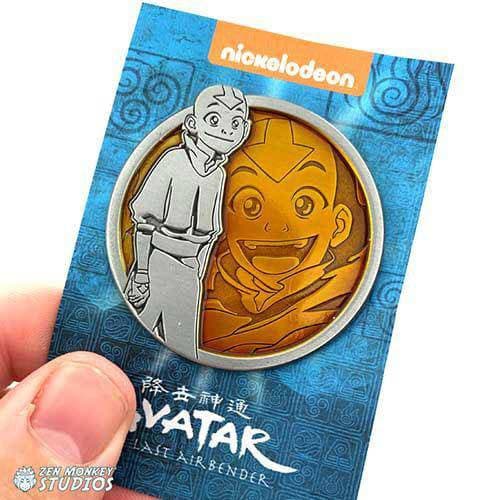 Zen Monkey - Avatar: The Last Airbender Portrait Series Pin - by Zen Monkey Studios | Buy at ToyShnip