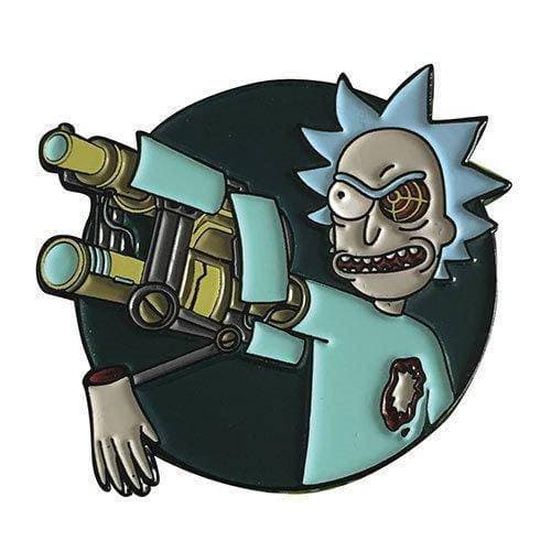 Zen Monkey: Bionic Arm Rick - Rick and Morty Enamel Pin - by Zen Monkey Studios | Buy at ToyShnip
