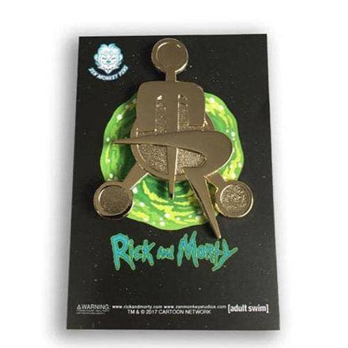 Zen Monkey: Council of Morty's Emblem - Rick and Morty Enamel Pin - by Zen Monkey Studios | Buy at ToyShnip