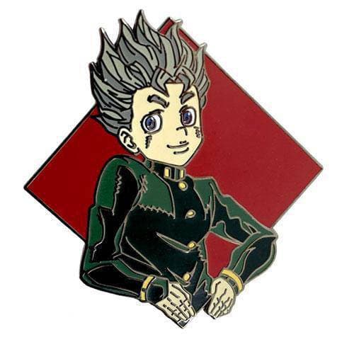 Zen Monkey: Diamond Koichi Hirose - JoJo's Bizarre Adventure Enamel Pin - by Zen Monkey Studios | Buy at ToyShnip