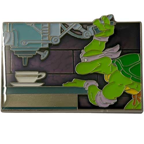 Zen Monkey: Donatello Does Machines - Teenage Mutant Ninja Turtles Enamel Pin - by Zen Monkey Studios | Buy at ToyShnip
