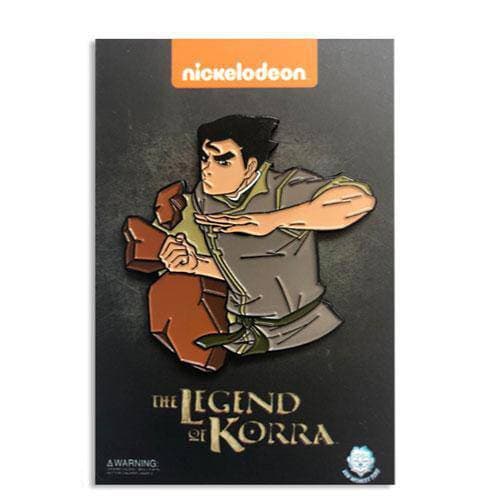 Zen Monkey: Earthbending Bolin - The Legend of Korra Enamel Pin - by Zen Monkey Studios | Buy at ToyShnip