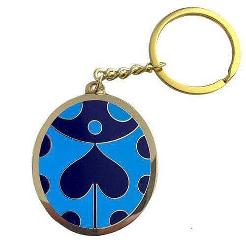 Zen Monkey: Giorno's Blue Brooch (Keychain Ver.) - JoJo's Bizarre Adventure Enamel Keychain - by Zen Monkey Studios | Buy at ToyShnip