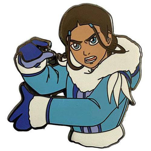 Zen Monkey: Jacket-Wearing Katara - Avatar: The Last Airbender Enamel Pin - by Zen Monkey Studios | Buy at ToyShnip