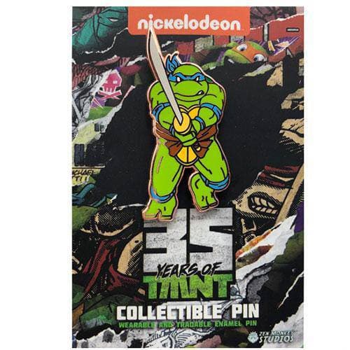 Zen Monkey: Leaping Leo Rose Gold (35th Anniversary) - Teenage Mutant Ninja Turtles Pin - by Zen Monkey Studios | Buy at ToyShnip