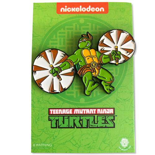Zen Monkey: Leaping Michelangelo - Teenage Mutant Ninja Turtles Pin - by Zen Monkey Studios | Buy at ToyShnip