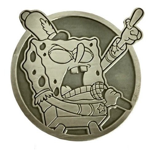 Zen Monkey: Limited Edition Emblem: Sweet Victory - SpongeBob SquarePants Enamel Pin - by Zen Monkey Studios