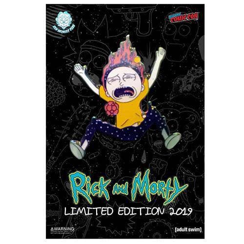 Zen Monkey: *LIMITED Edition* Rainbow Falling Morty (NYCC 2019) - Rick and Morty Enamel Pin - by Zen Monkey Studios | Buy at ToyShnip