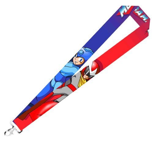 Zen Monkey: Megaman and Protoman - Mega Man Classic Lanyard - by Zen Monkey Studios | Buy at ToyShnip