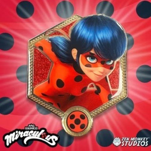 Zen Monkey: Miraculous Ladybug Enamel Pin - Select Figure(s) - by Zen Monkey Studios
