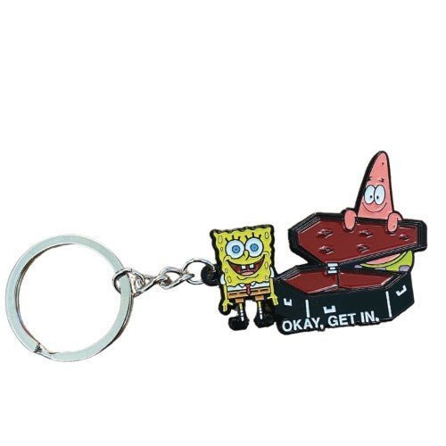 Zen Monkey: Okay", " Get In - Spongebob Squarepants Keychain - by Zen Monkey Studios