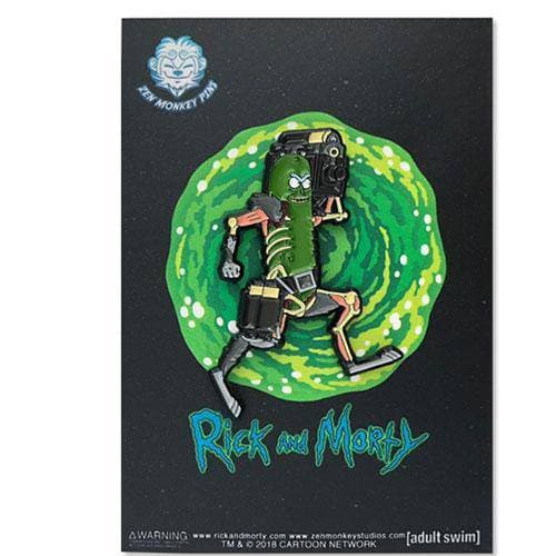 Zen Monkey: Pickle Rick's Laser Cannon - Rick and Morty Enamel Pin - by Zen Monkey Studios | Buy at ToyShnip