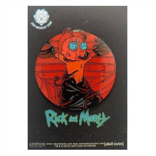 Zen Monkey: **SEASON 4 EPISODE 1** Death Crystal Bound Morty - Rick and Morty Enamel Pin - by Zen Monkey Studios | Buy at ToyShnip