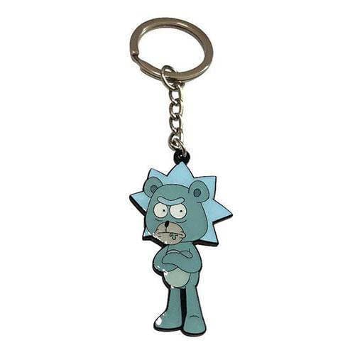 Zen Monkey: **SEASON 4 EPISODE 1** Teddy Rick - Rick and Morty Enamel Keychain - by Zen Monkey Studios | Buy at ToyShnip