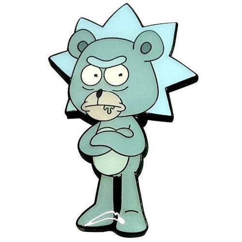 Zen Monkey: SEASON 4 EPISODE 1 Teddy Rick - Rick and Morty Enamel Pin - by Zen Monkey Studios | Buy at ToyShnip