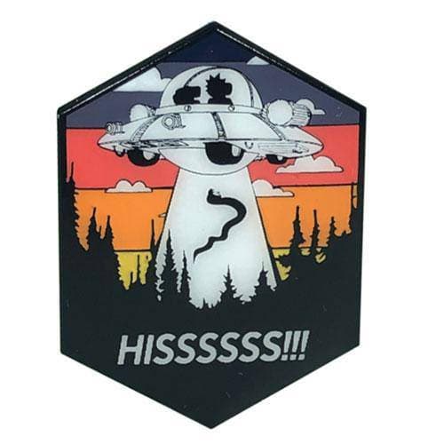 Zen Monkey: Snake Abduction(SEASON 4 EPISODE 5) - Rick and Morty Enamel Pin - by Zen Monkey Studios | Buy at ToyShnip