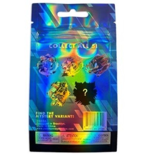 Zen Monkey: Sonic The Hedgehog Speed Stamp Blind Bag - (1 Bag with 1 Pin) - by Zen Monkey Studios