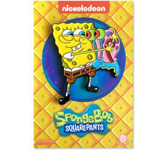 Zen Monkey: SpongeBob and Gary - Spongebob Squarepants Pin - by Zen Monkey Studios | Buy at ToyShnip