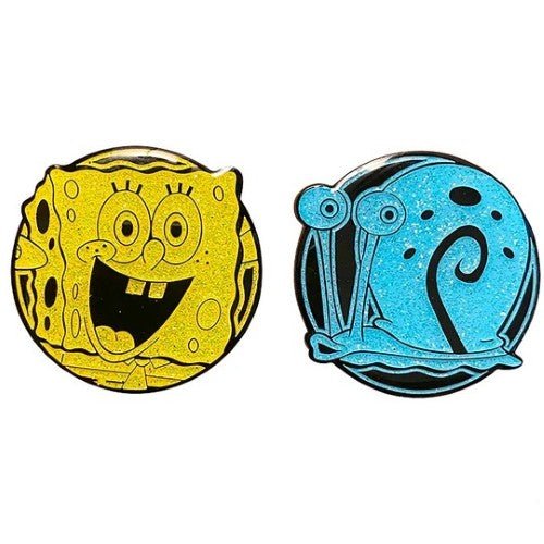 Zen Monkey: SpongeBob and Gary(set) - Spongebob Squarepants Pin - by Zen Monkey Studios