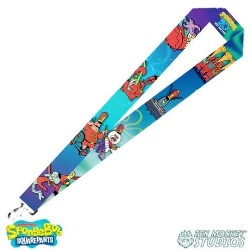 Zen Monkey: SpongeBob SquarePants Lanyard - Choose a style - by Zen Monkey Studios