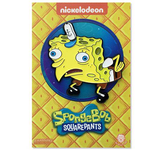 Zen Monkey: Spongemock - Spongebob Squarepants Pin - by Zen Monkey Studios | Buy at ToyShnip