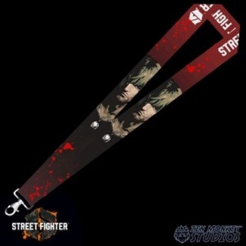 Zen Monkey: Street Fighter 6 Lanyard - Select Figure(s) - by Zen Monkey Studios