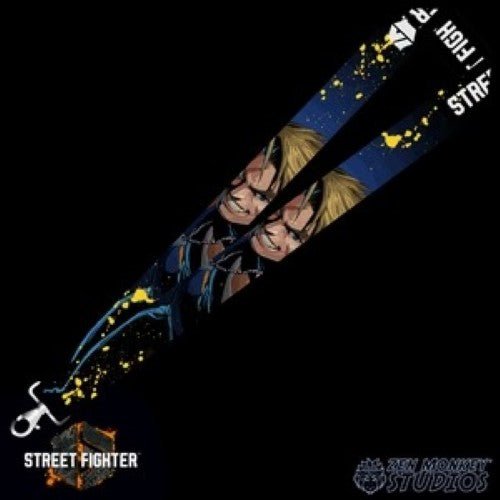 Zen Monkey: Street Fighter 6 Lanyard - Select Figure(s) - by Zen Monkey Studios
