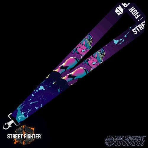 Zen Monkey: Street Fighter 6 Lanyard - Select Figure(s) - by Zen Monkey Studios