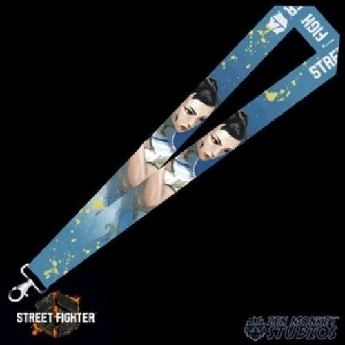 Zen Monkey: Street Fighter 6 Lanyard - Select Figure(s) - by Zen Monkey Studios
