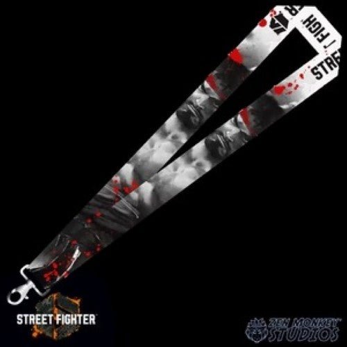 Zen Monkey: Street Fighter 6 Lanyard - Select Figure(s) - by Zen Monkey Studios