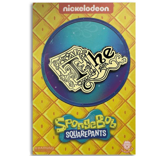 Zen Monkey: "The" - Spongebob Squarepants Pin - by Zen Monkey Studios | Buy at ToyShnip