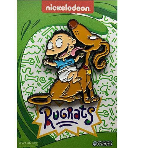 Zen Monkey: Tommy and Spike - Rugrats Enamel Pin - by Zen Monkey Studios | Buy at ToyShnip