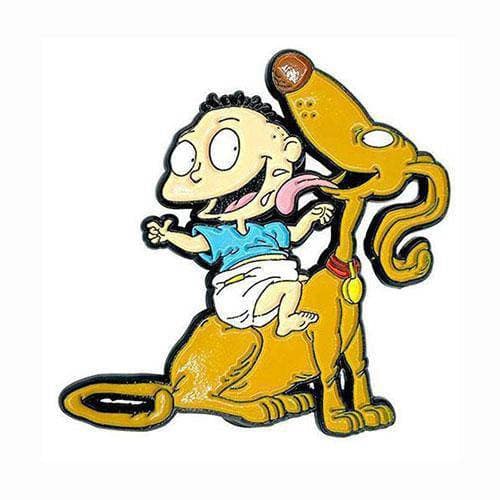 Zen Monkey: Tommy and Spike - Rugrats Enamel Pin - by Zen Monkey Studios | Buy at ToyShnip
