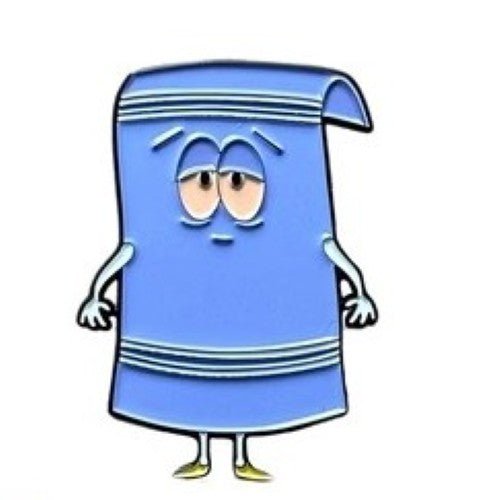 Zen Monkey: Towelie - South Park Enamel Pin - by Zen Monkey Studios